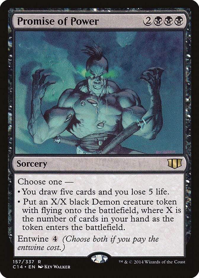 Magic: The Gathering MTG Single Promise of Power [Commander 2014]