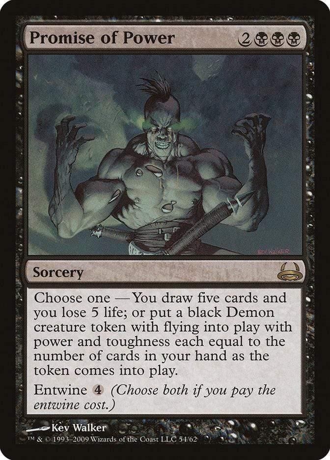 Magic: The Gathering MTG Single Promise of Power [Duel Decks: Divine vs. Demonic]