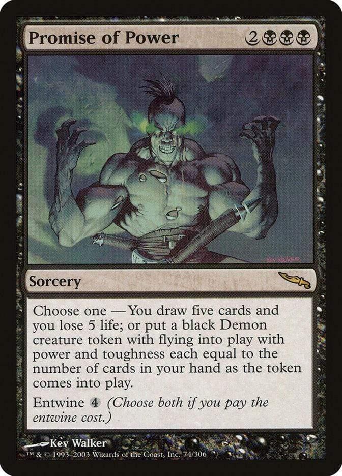 Magic: The Gathering MTG Single Promise of Power [Mirrodin]