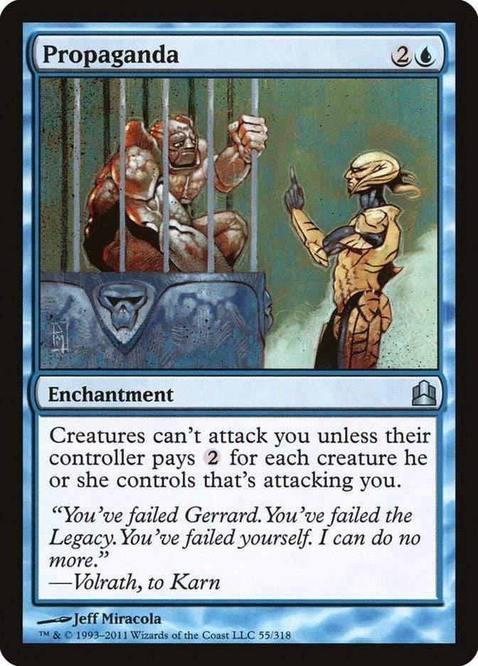 Magic: The Gathering MTG Single Propaganda [Commander 2011]