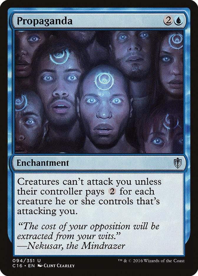 Magic: The Gathering MTG Single Propaganda [Commander 2016]