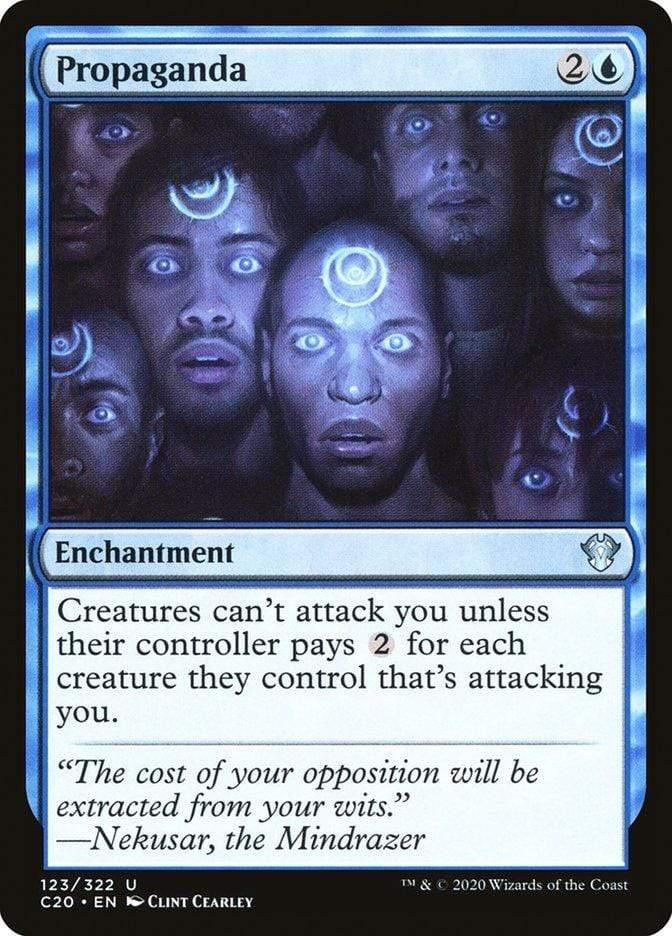 Magic: The Gathering MTG Single Propaganda [Commander 2020]