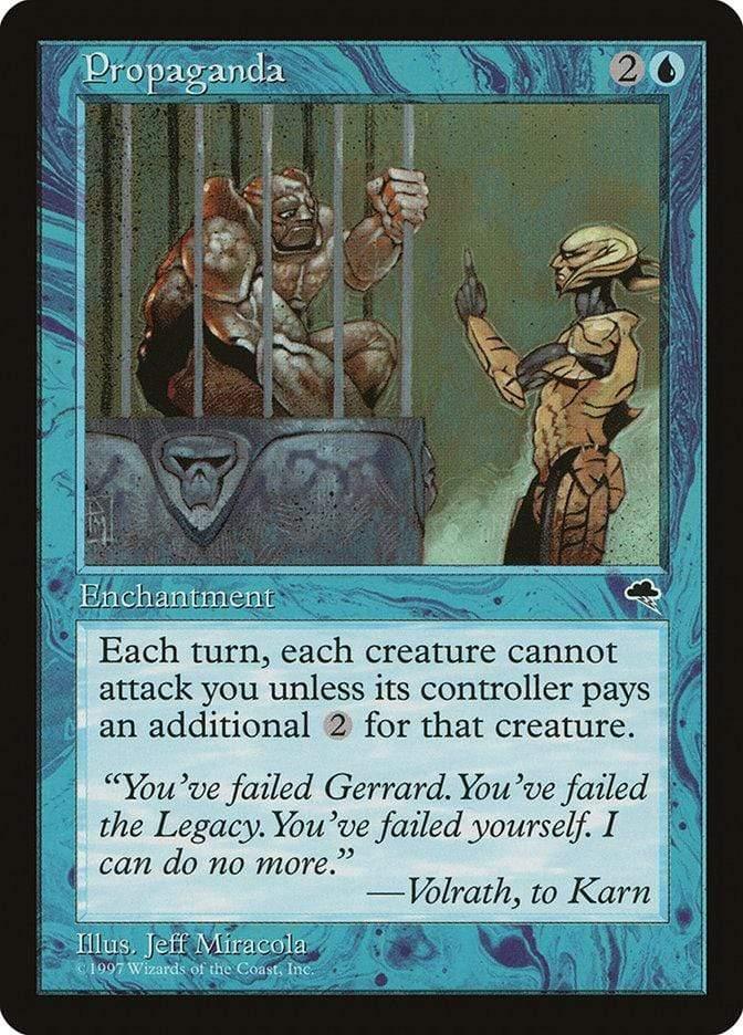 Magic: The Gathering MTG Single Propaganda [Tempest]