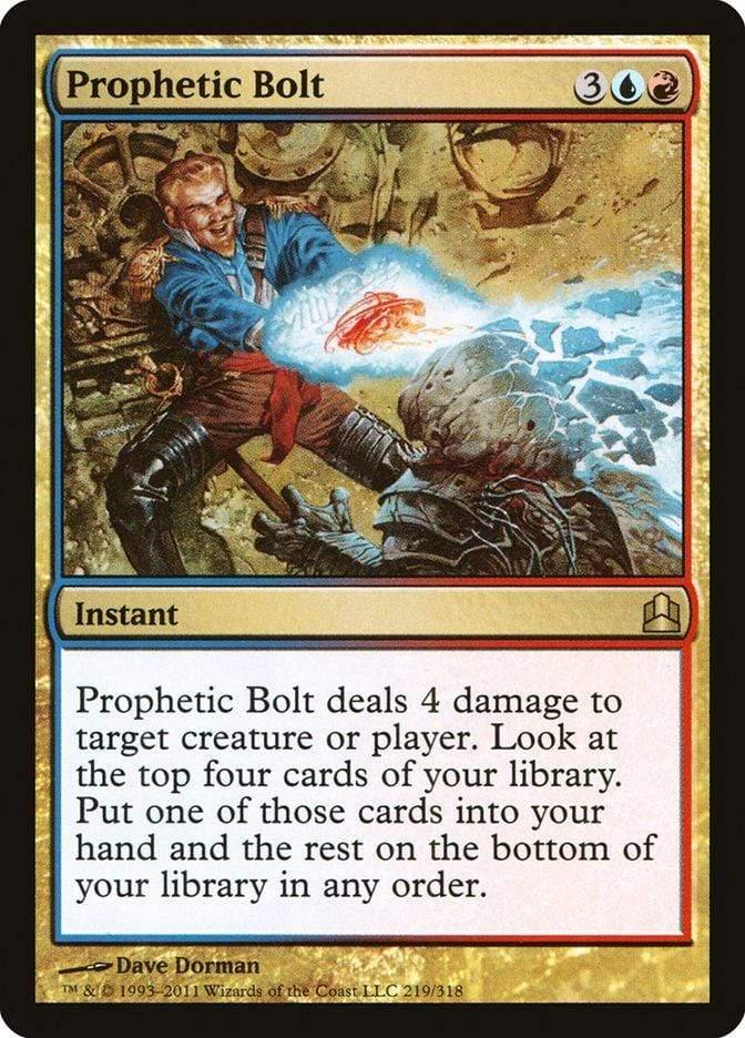 Magic: The Gathering MTG Single Prophetic Bolt [Commander 2011]