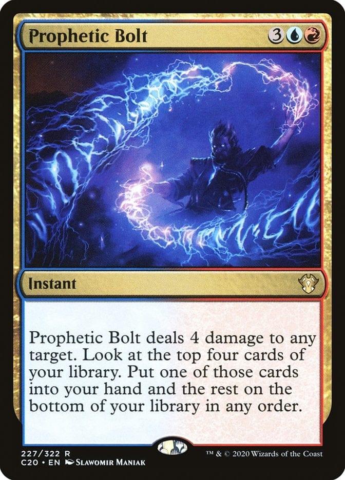 Magic: The Gathering MTG Single Prophetic Bolt [Commander 2020]
