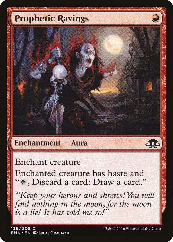 Magic: The Gathering MTG Single Prophetic Ravings [Eldritch Moon]