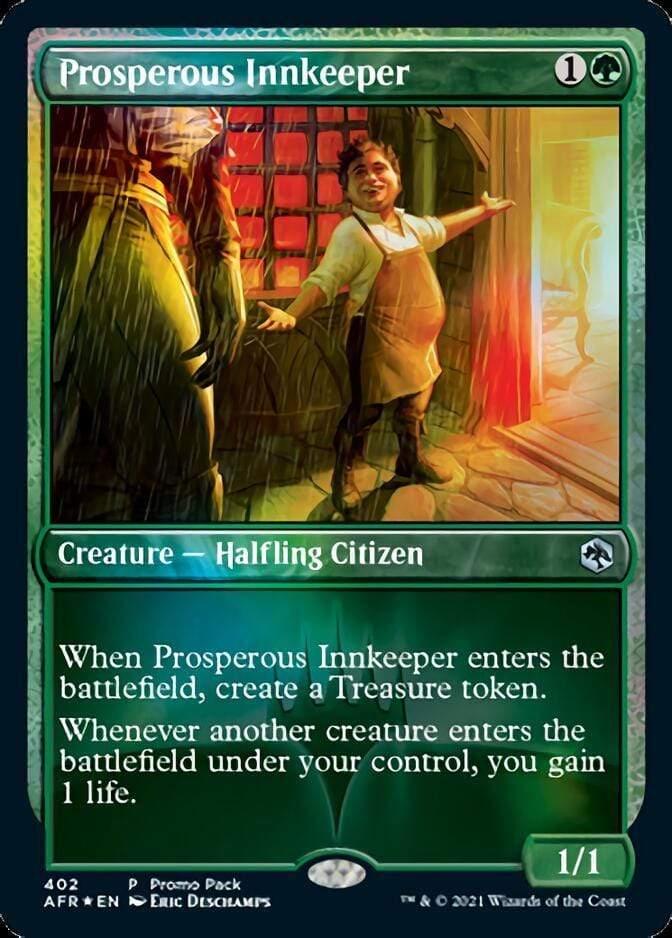 Magic: The Gathering MTG Single Prosperous Innkeeper (Promo Pack) [Dungeons & Dragons: Adventures in the Forgotten Realms]