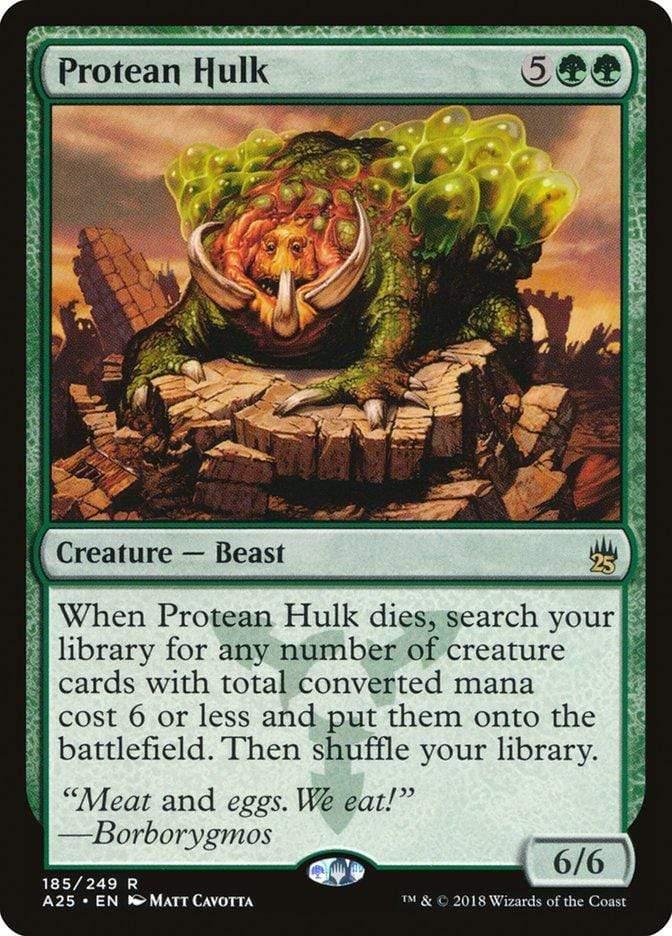Magic: The Gathering MTG Single Protean Hulk [Masters 25]