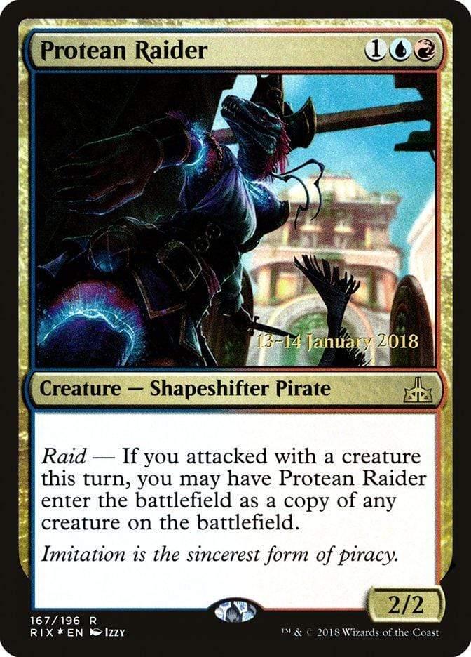 Magic: The Gathering MTG Single Protean Raider [Rivals of Ixalan Prerelease Promos]