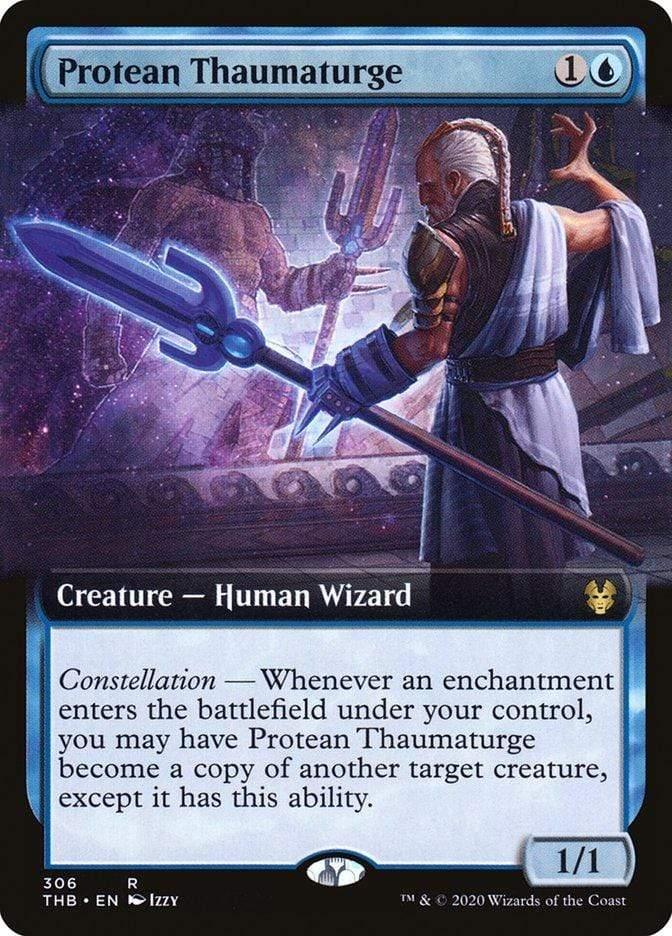 Magic: The Gathering MTG Single Protean Thaumaturge (Extended) [Theros Beyond Death]