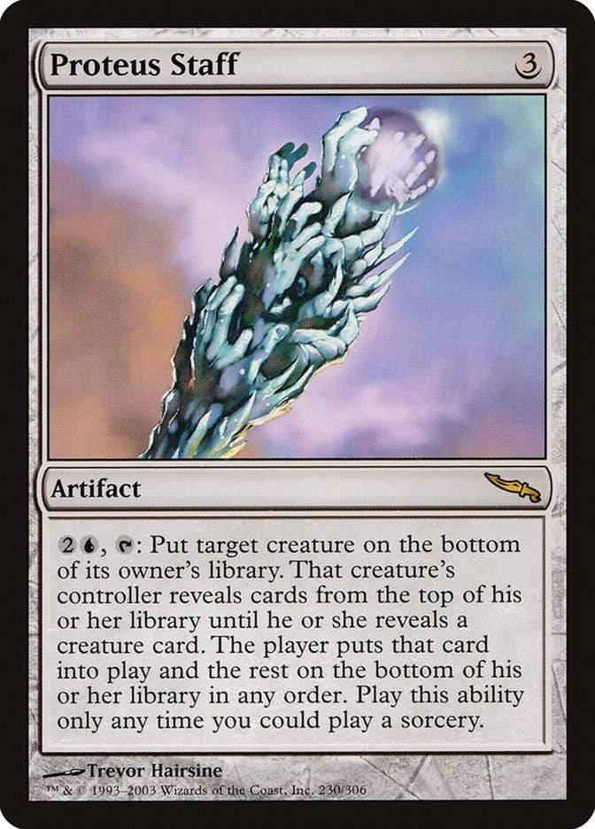 Magic: The Gathering MTG Single Proteus Staff [Mirrodin]