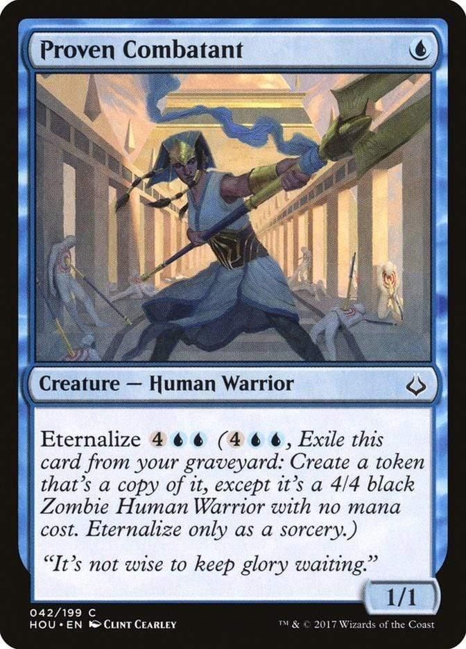 Magic: The Gathering MTG Single Proven Combatant [Hour of Devastation]