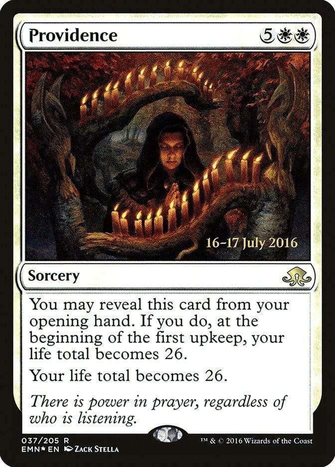 Magic: The Gathering MTG Single Providence  [Eldritch Moon Prerelease Promos]