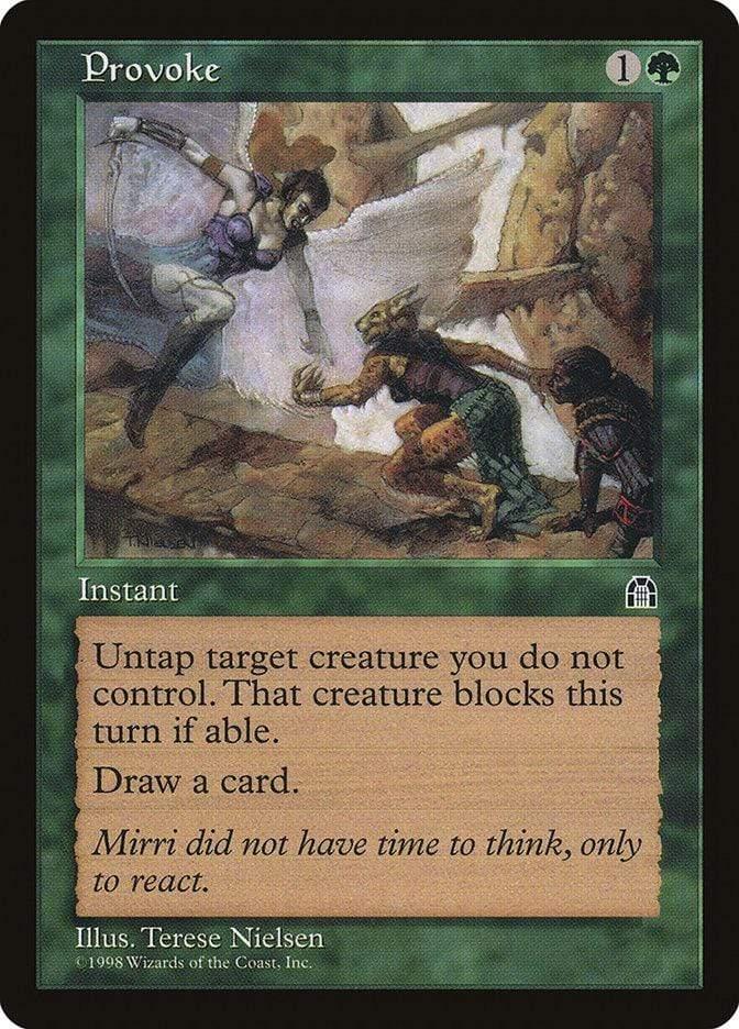 Magic: The Gathering MTG Single Provoke [Stronghold]