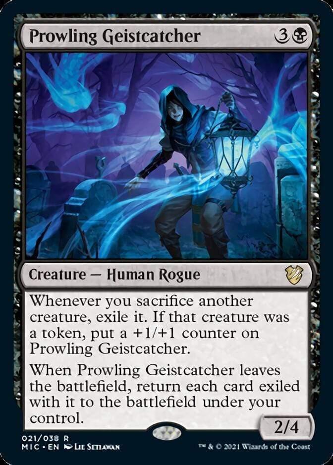 Magic: The Gathering MTG Single Prowling Geistcatcher [Innistrad: Midnight Hunt Commander]
