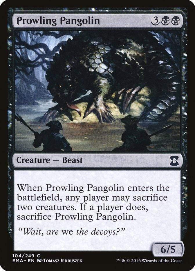 Magic: The Gathering MTG Single Prowling Pangolin [Eternal Masters]