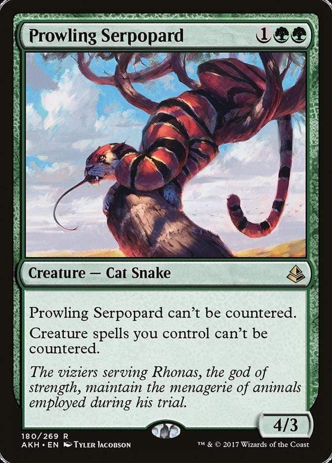 Magic: The Gathering MTG Single Prowling Serpopard [Amonkhet]