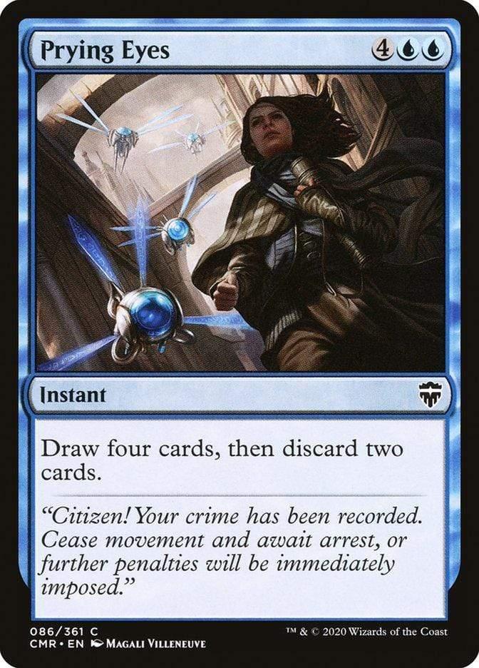 Magic: The Gathering MTG Single Prying Eyes [Commander Legends]
