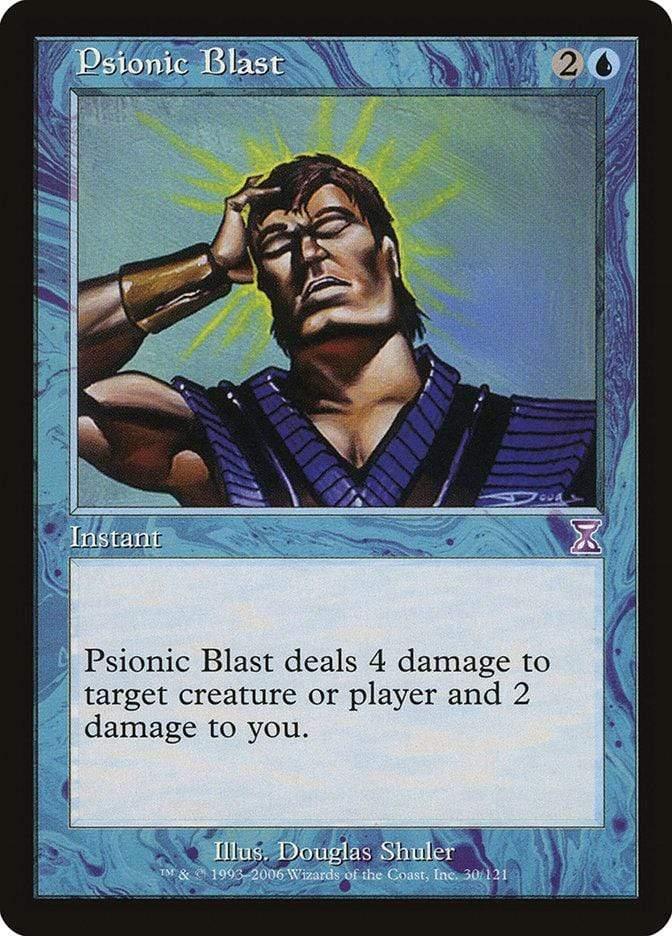 Magic: The Gathering MTG Single Psionic Blast [Time Spiral Timeshifted]