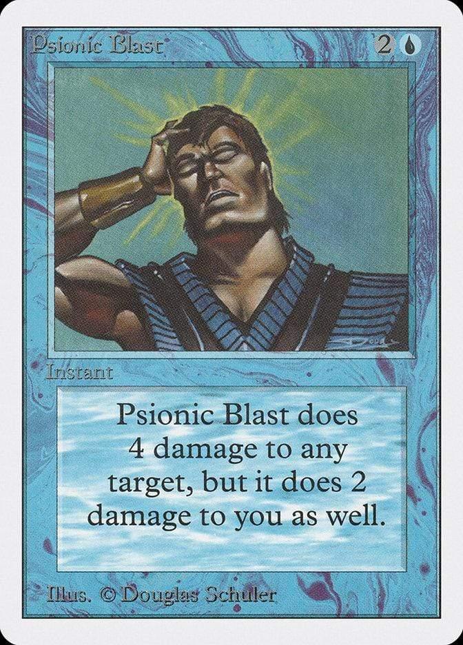 Magic: The Gathering MTG Single Psionic Blast [Unlimited Edition]