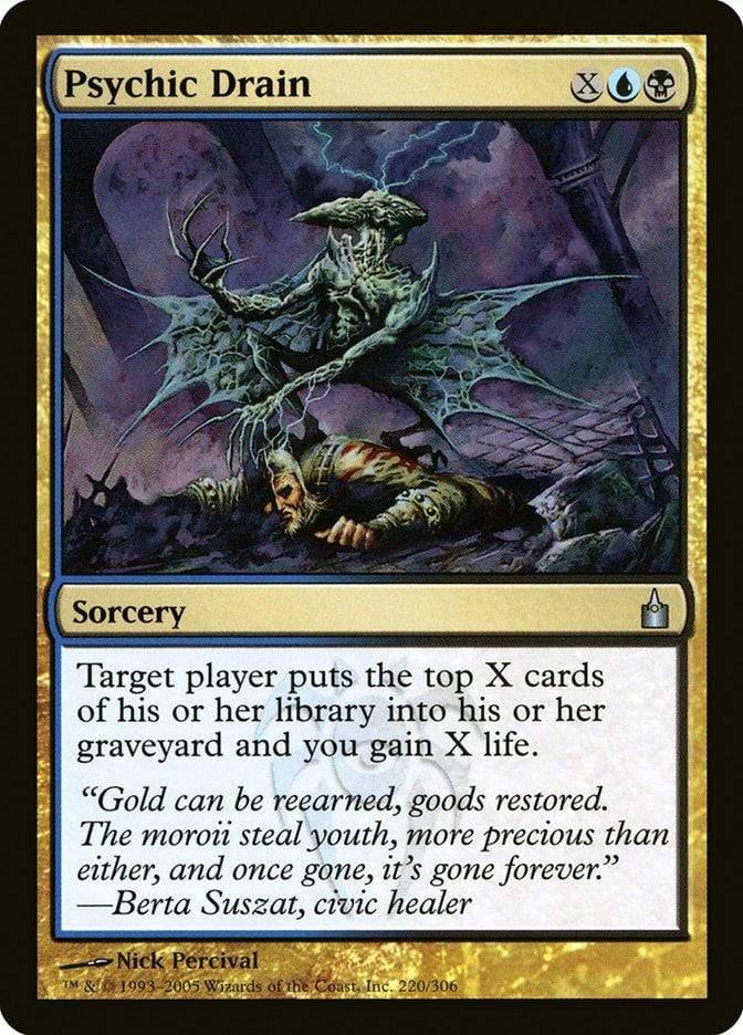 Magic: The Gathering MTG Single Psychic Drain [Ravnica: City of Guilds]