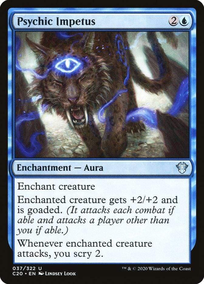Magic: The Gathering MTG Single Psychic Impetus [Commander 2020]