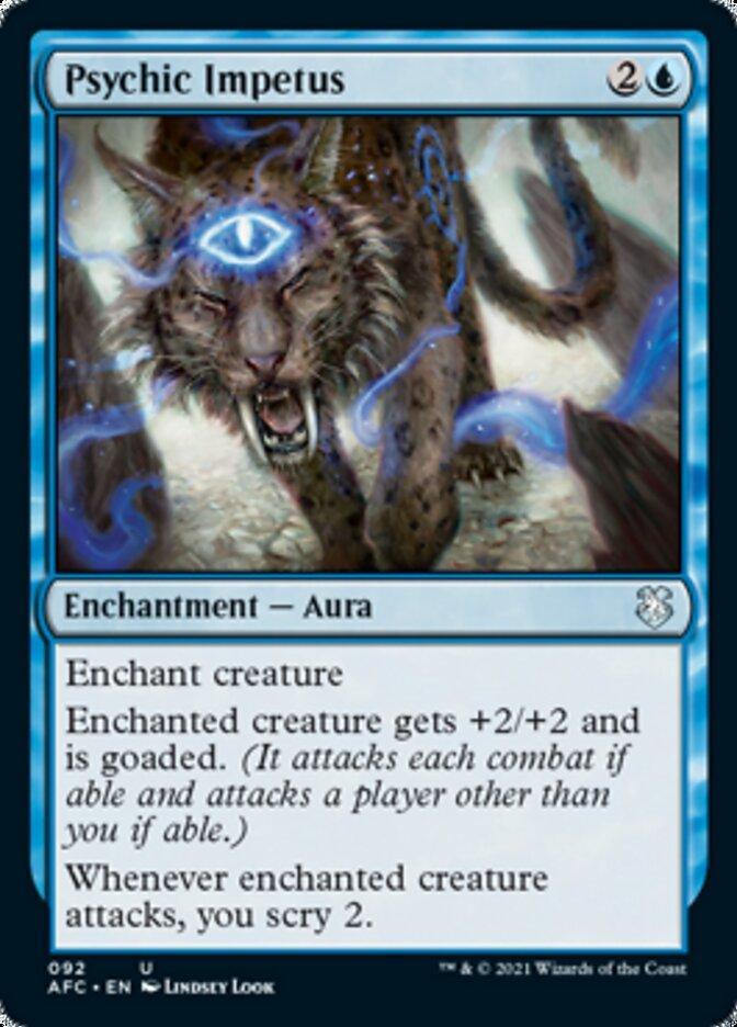 Magic: The Gathering MTG Single Psychic Impetus [Dungeons & Dragons: Adventures in the Forgotten Realms Commander]