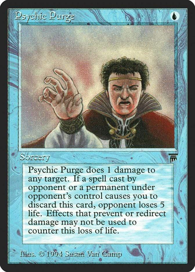 Magic: The Gathering MTG Single Psychic Purge [Legends]