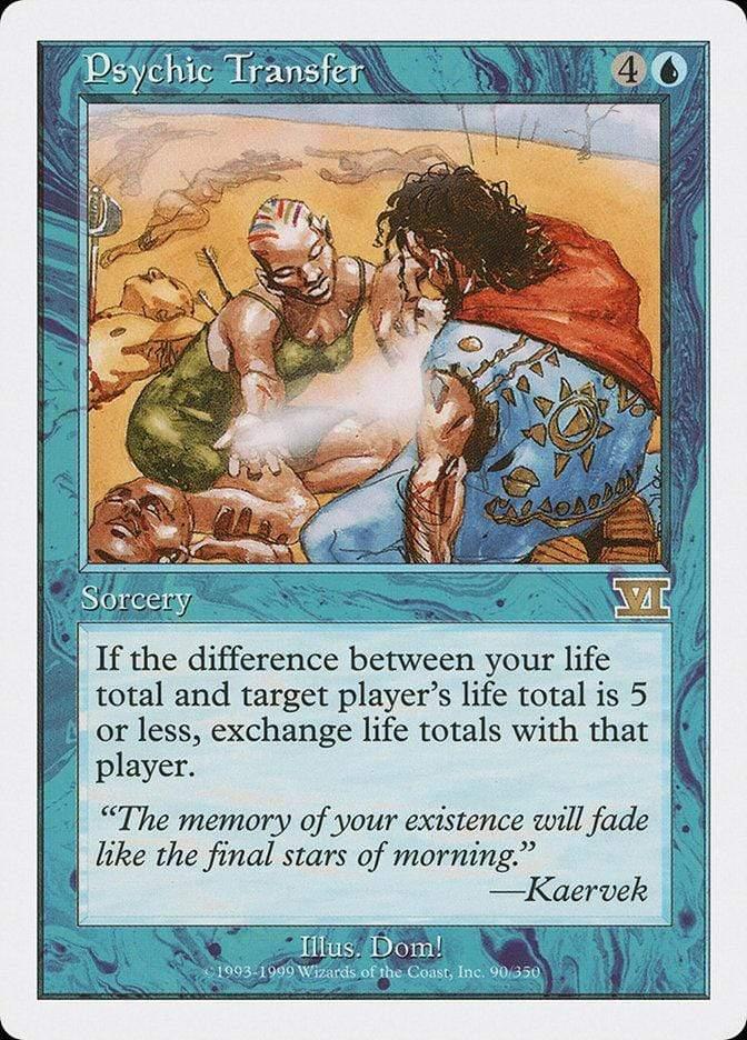 Magic: The Gathering MTG Single Psychic Transfer [Classic Sixth Edition]