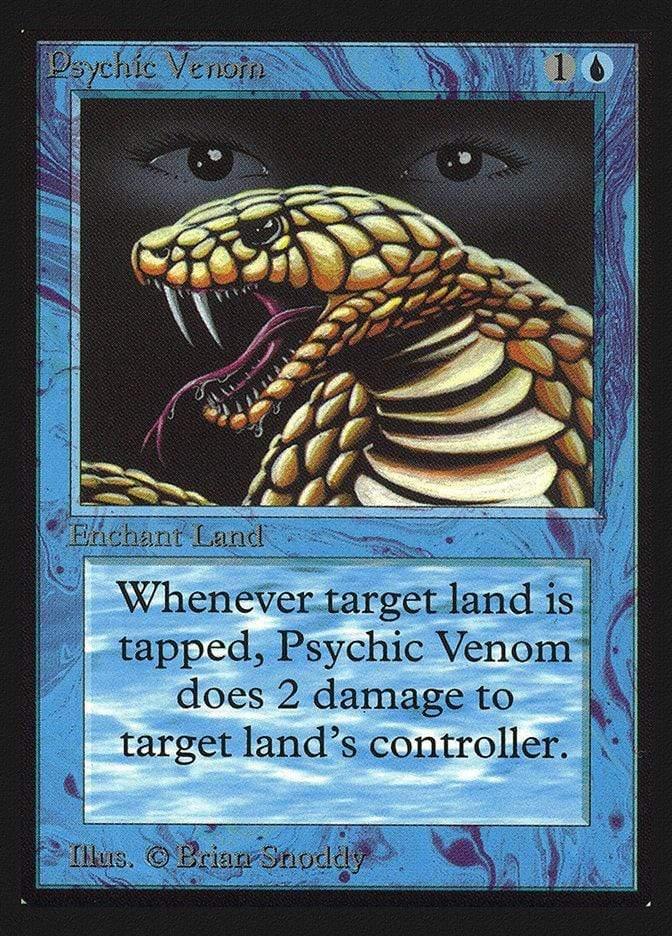 Magic: The Gathering MTG Single Psychic Venom [International Collectors’ Edition]