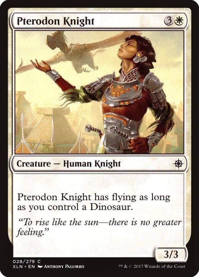 Magic: The Gathering MTG Single Pterodon Knight [Ixalan]
