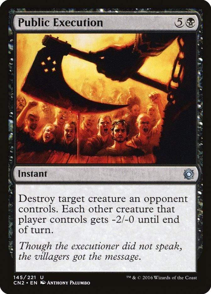 Magic: The Gathering MTG Single Public Execution [Conspiracy: Take the Crown]