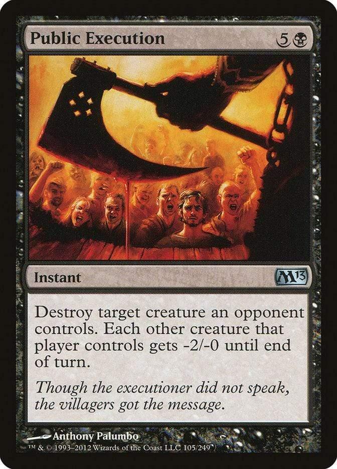 Magic: The Gathering MTG Single Public Execution [Magic 2013]