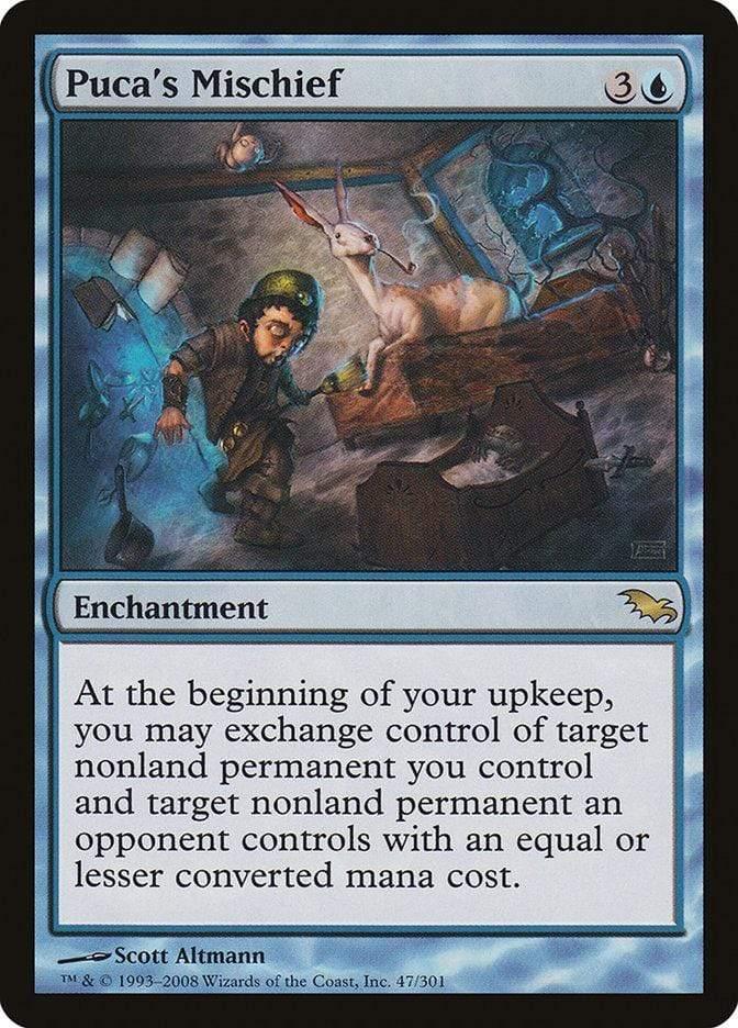 Magic: The Gathering MTG Single Puca's Mischief [Shadowmoor]