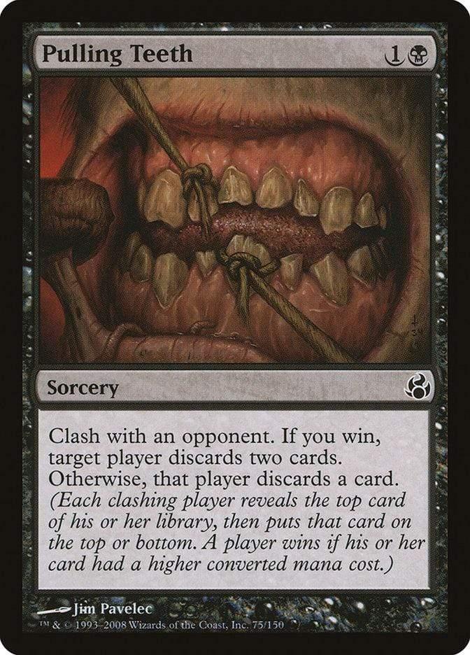 Magic: The Gathering MTG Single Pulling Teeth [Morningtide]