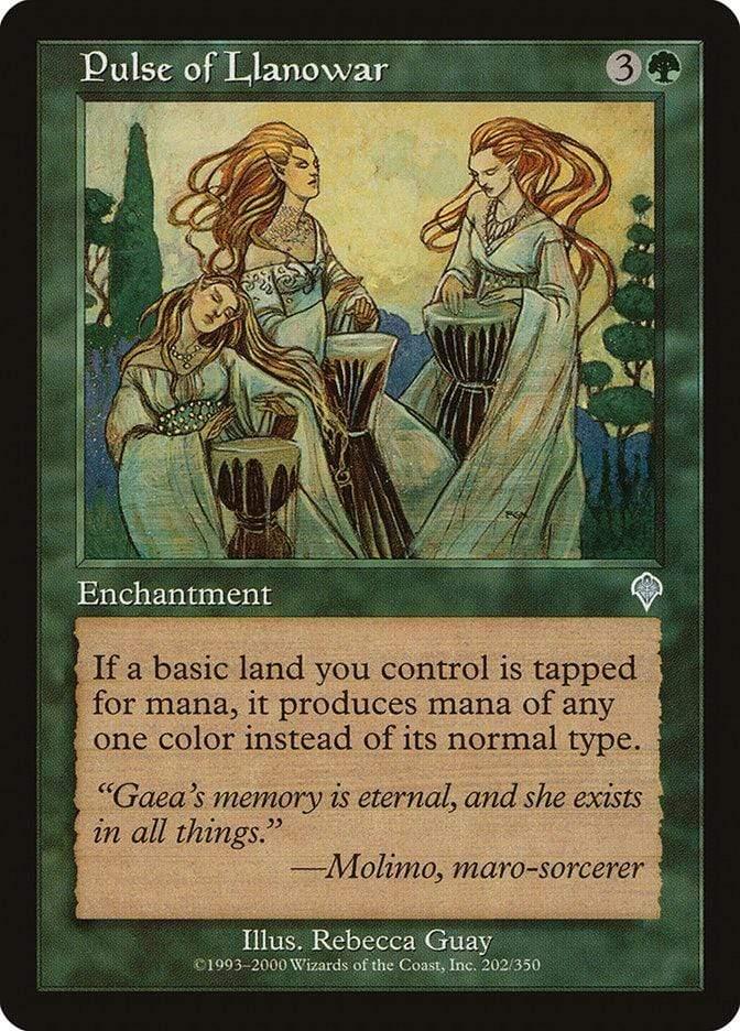 Magic: The Gathering MTG Single Pulse of Llanowar [Invasion]