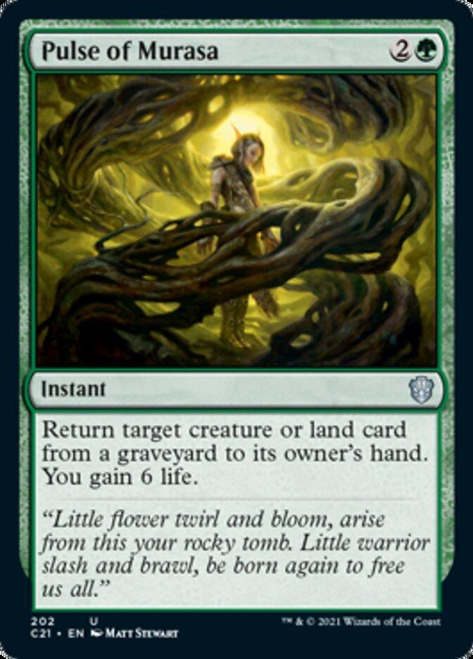 Magic: The Gathering MTG Single Pulse of Murasa [Commander 2021]