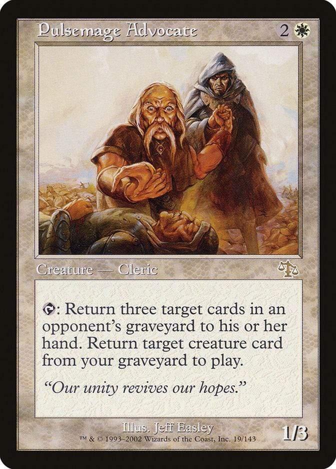 Magic: The Gathering MTG Single Pulsemage Advocate [Judgment]