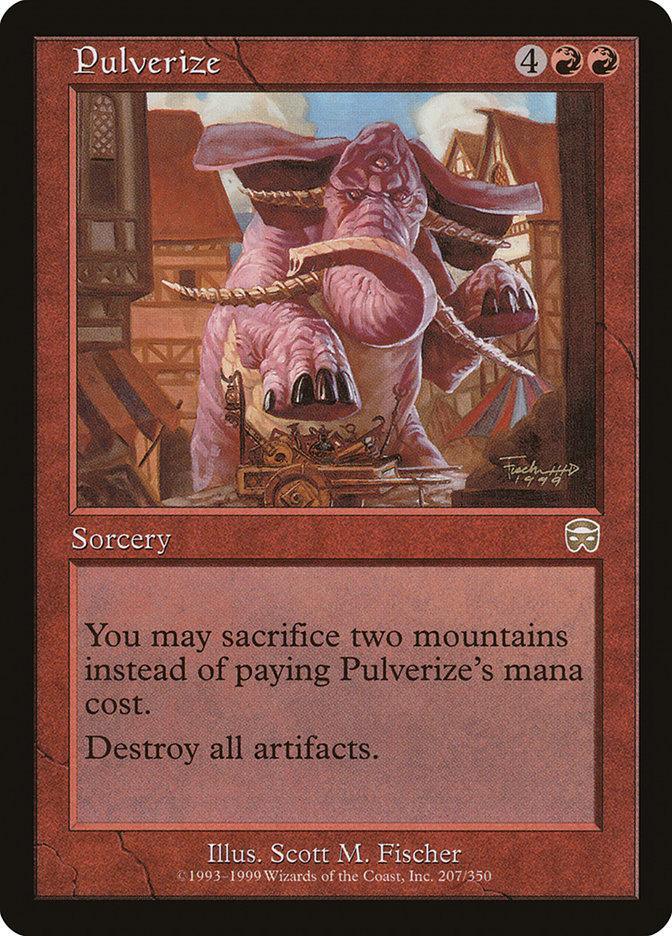 Magic: The Gathering MTG Single Pulverize [Mercadian Masques]