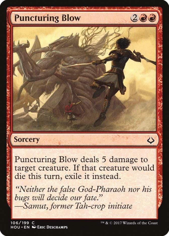 Magic: The Gathering MTG Single Puncturing Blow [Hour of Devastation]