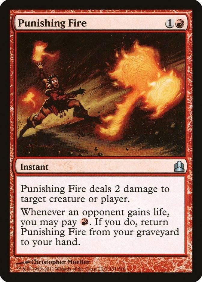 Magic: The Gathering MTG Single Punishing Fire [Commander 2011]