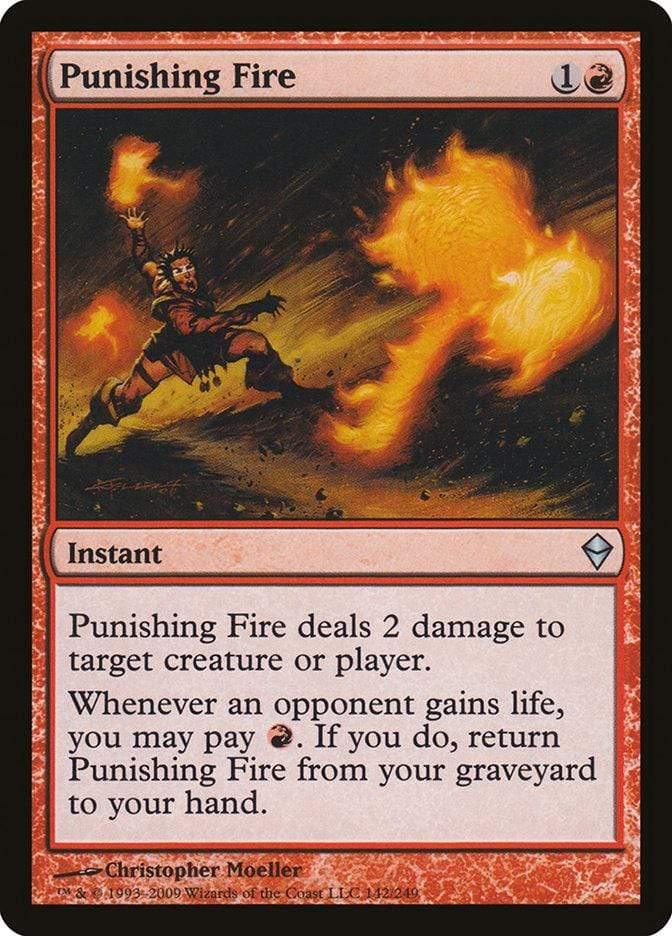 Magic: The Gathering MTG Single Punishing Fire [Zendikar]