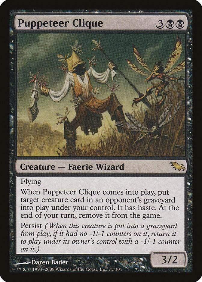 Magic: The Gathering MTG Single Puppeteer Clique [Shadowmoor]