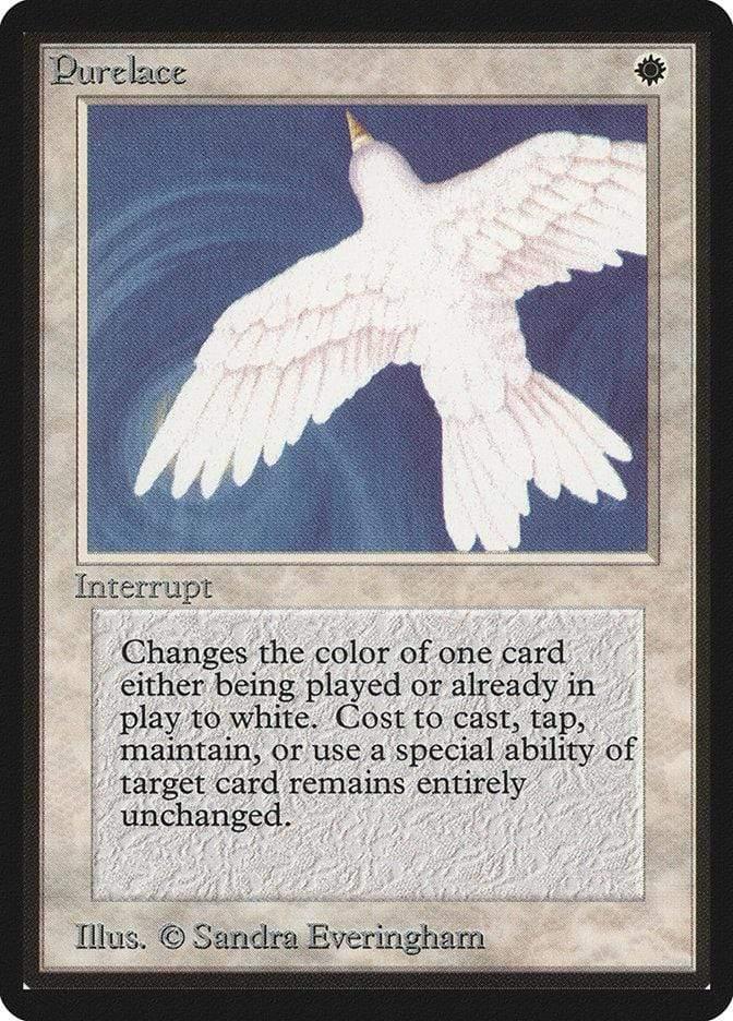 Magic: The Gathering MTG Single Purelace [Limited Edition Beta]