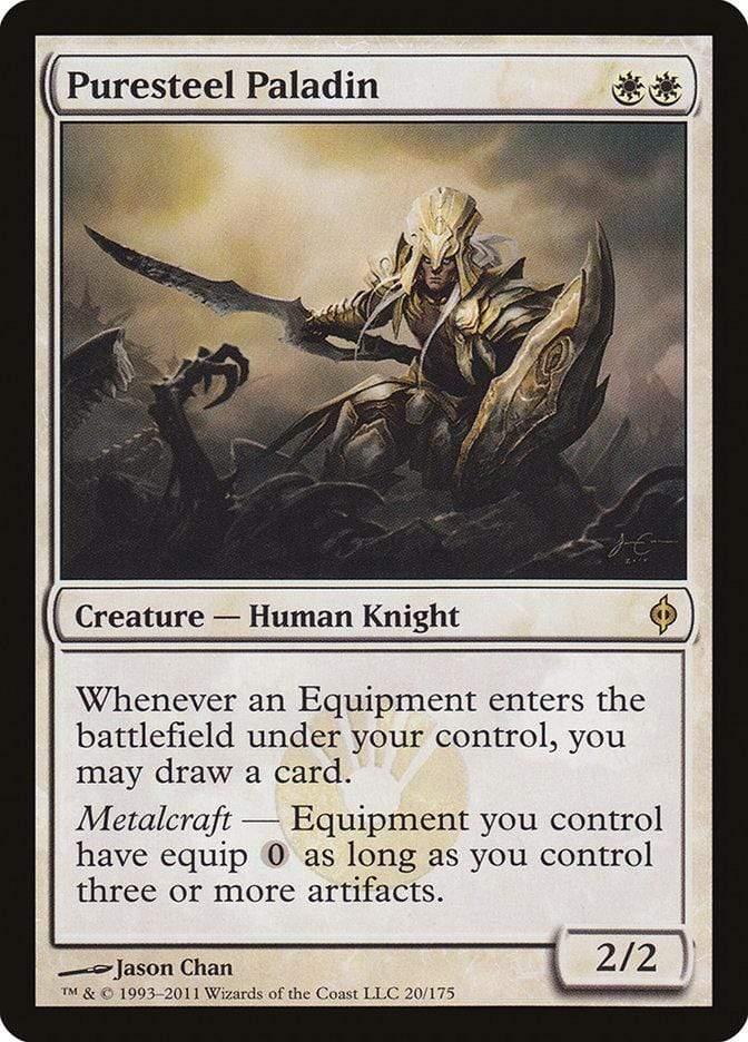 Magic: The Gathering MTG Single Puresteel Paladin [New Phyrexia]