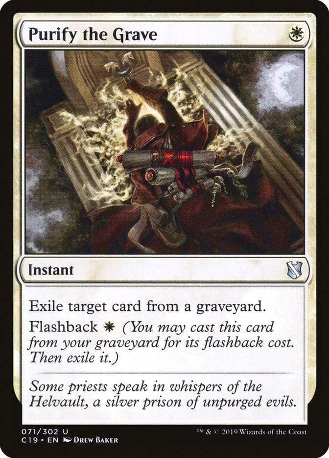 Magic: The Gathering MTG Single Purify the Grave [Commander 2019]