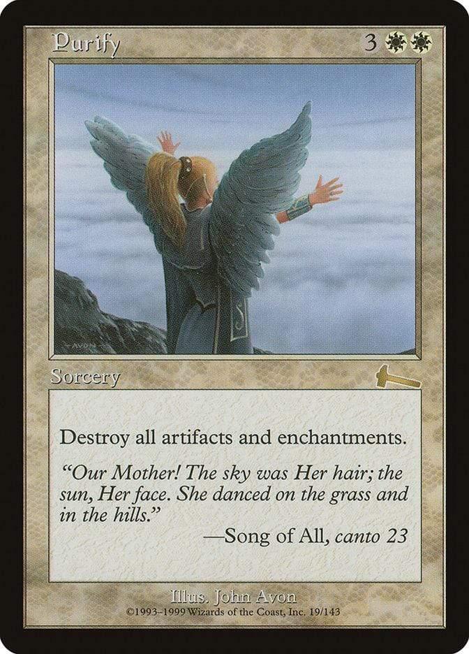 Magic: The Gathering MTG Single Purify [Urza's Legacy]