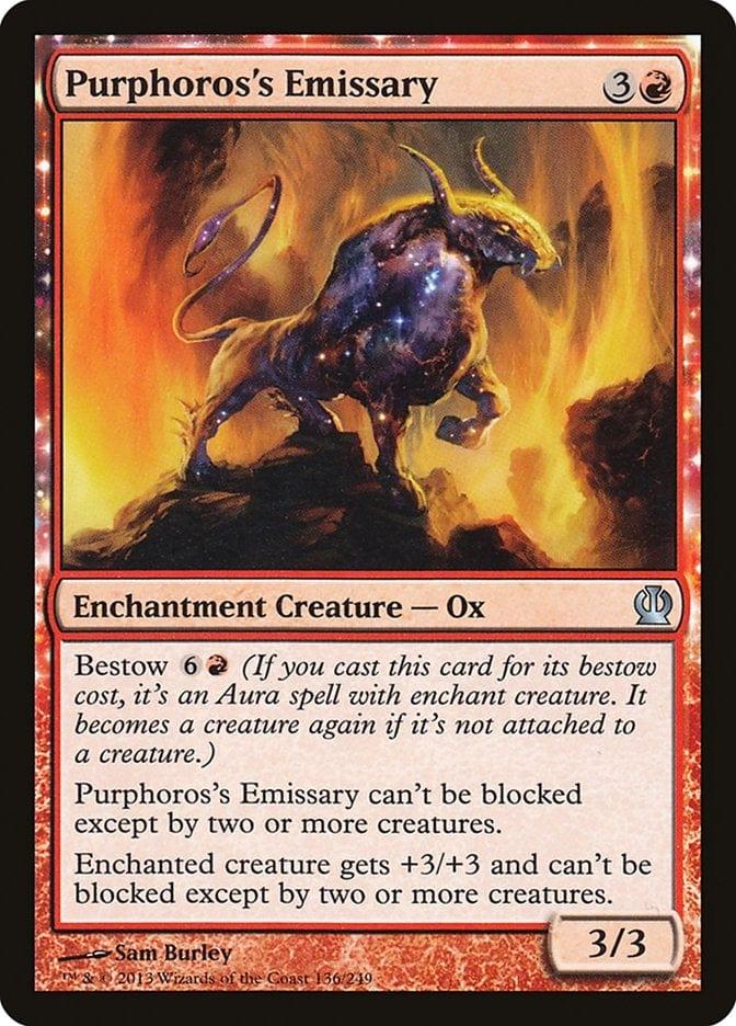 Magic: The Gathering MTG Single Purphoros's Emissary [Theros]