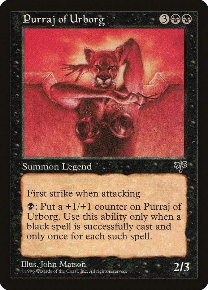Magic: The Gathering MTG Single Purraj of Urborg [Mirage]
