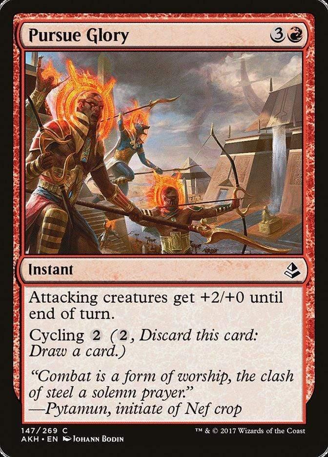Magic: The Gathering MTG Single Pursue Glory [Amonkhet]